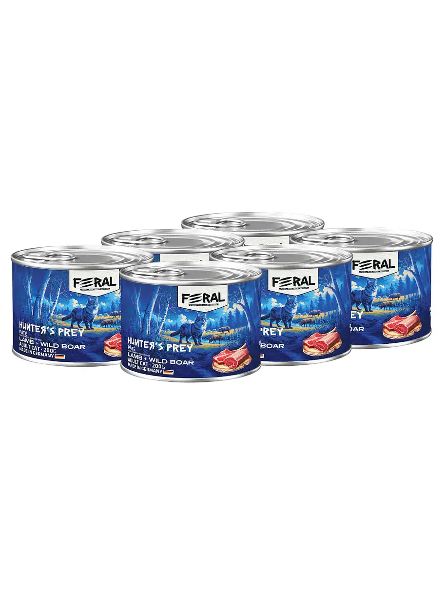 Feral Gato Pack 6 Latas Variedades  5