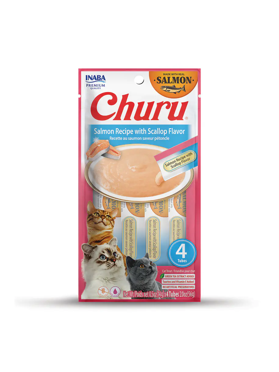 Churu Salmón Ostion 56g 4u 1
