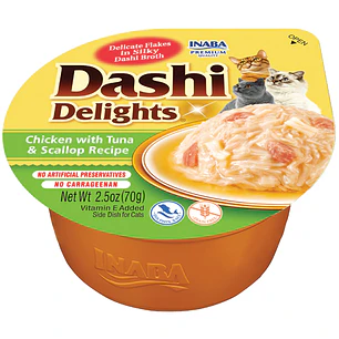 Churu Dashi Pollo Atún Ostión