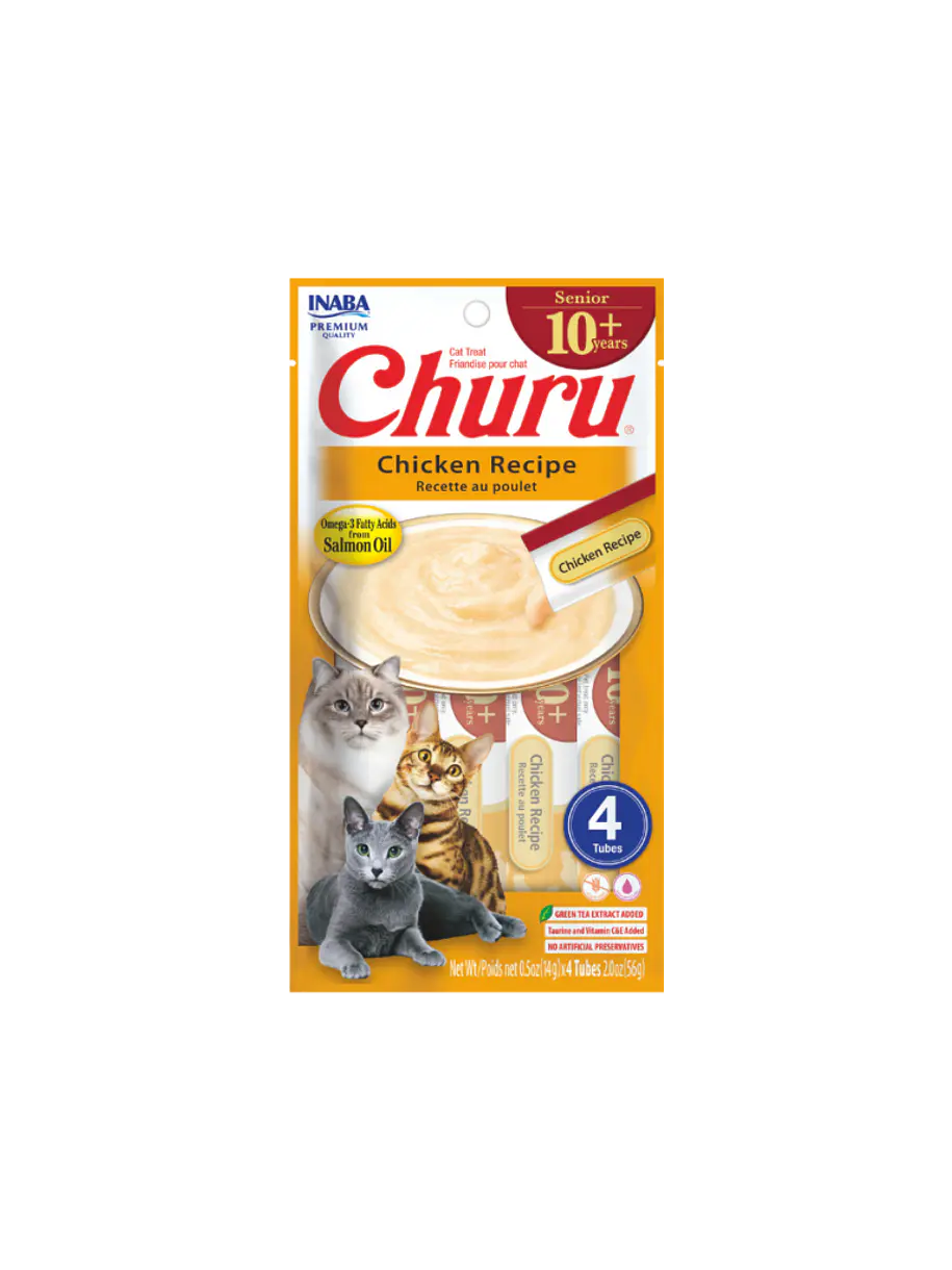 Churu Senior Pollo 56g 4u 1