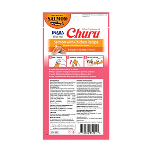 Churu Salmón Pollo 56g 4u