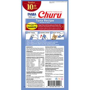 Churu Senior Atun 56g 4u