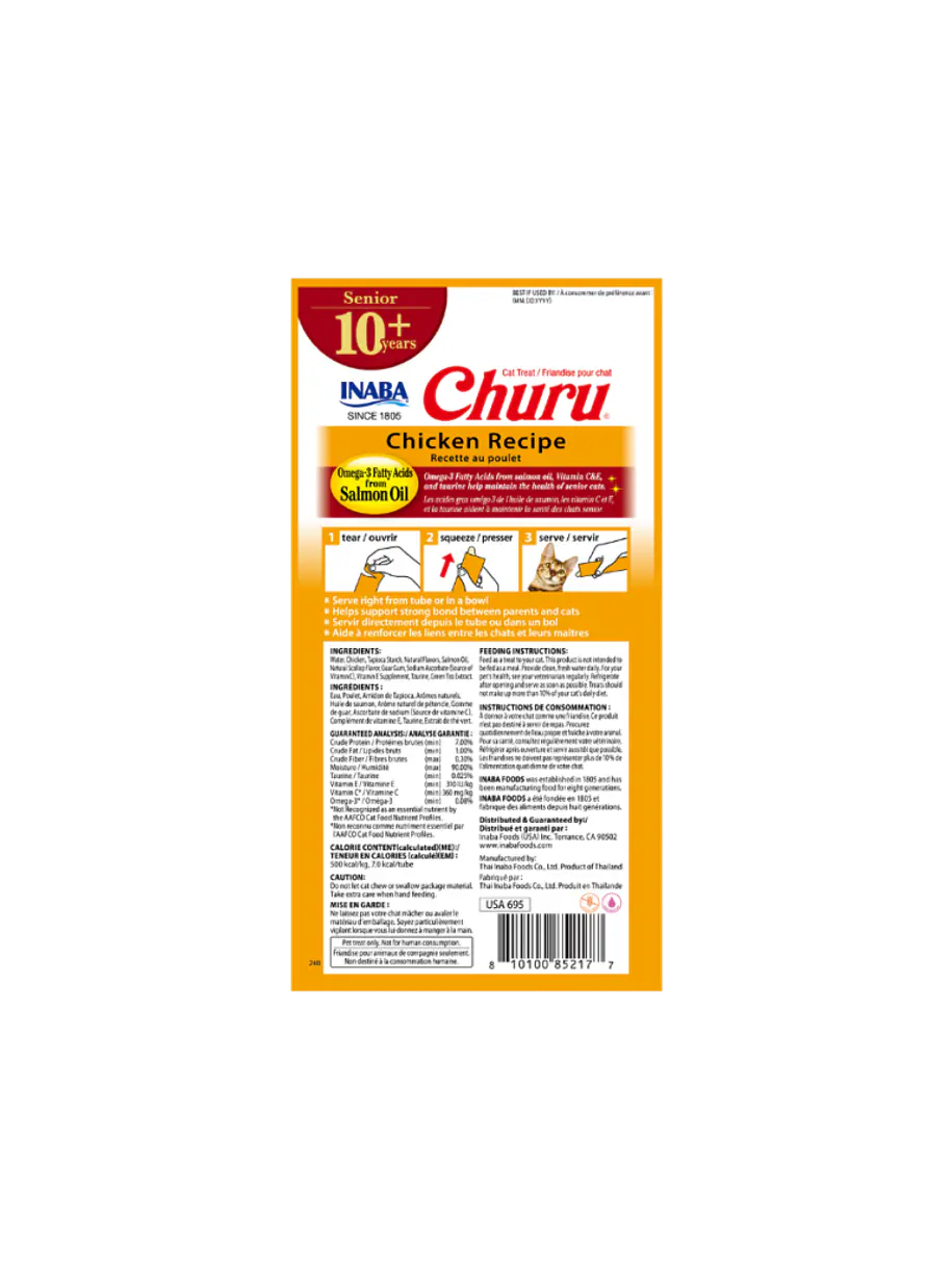 Churu Senior Pollo 56g 4u 2