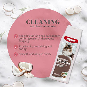 Bioline Long Hair Shampoo 250ml