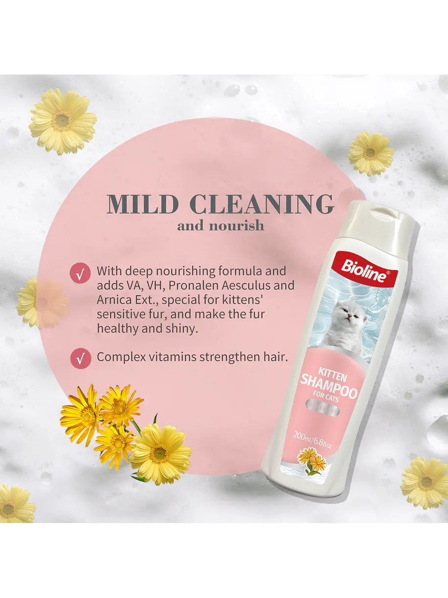 Bioline Kitten Shampoo 200ml 2