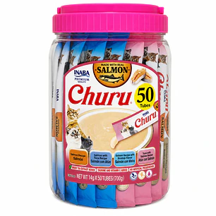 Churu Variedades Salmón 50u Balde 700g
