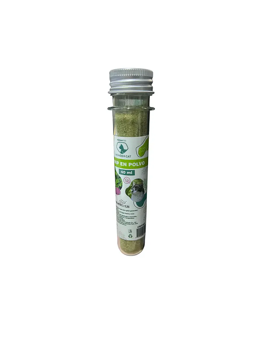 WonderCat Tubo de Catnip en Polvo 40ml 1