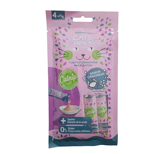 Cats Snack Cremoso Cangrejo 4 Tubos
