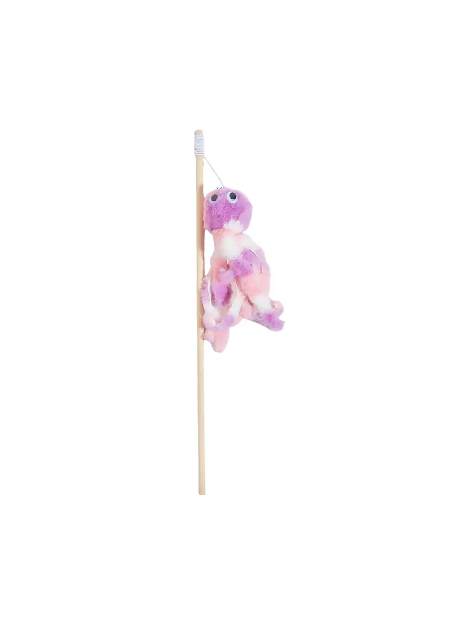 Wonder Cat Varilla Pulpo Color Rosado y Morado 1