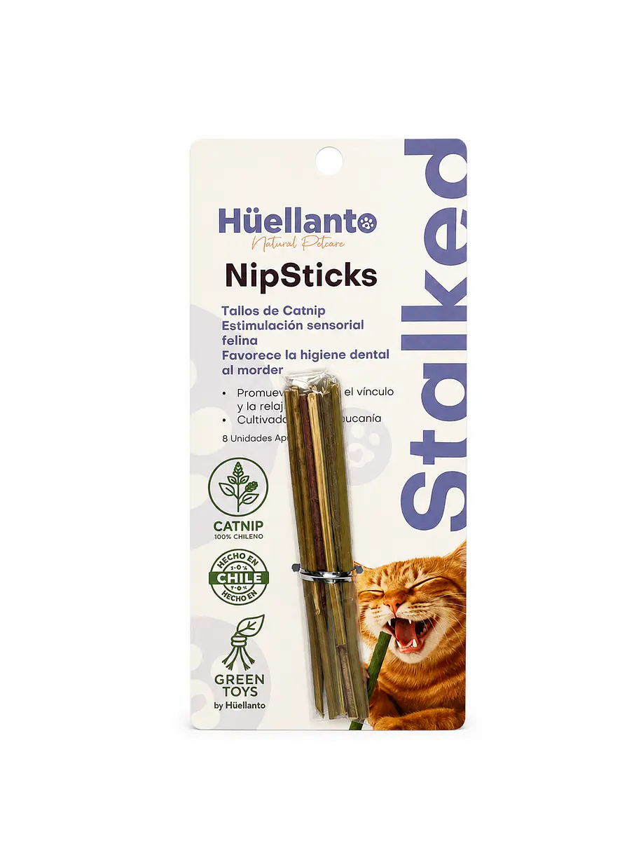 Huellanto NipSticks Tallo de Catnip Premium 1