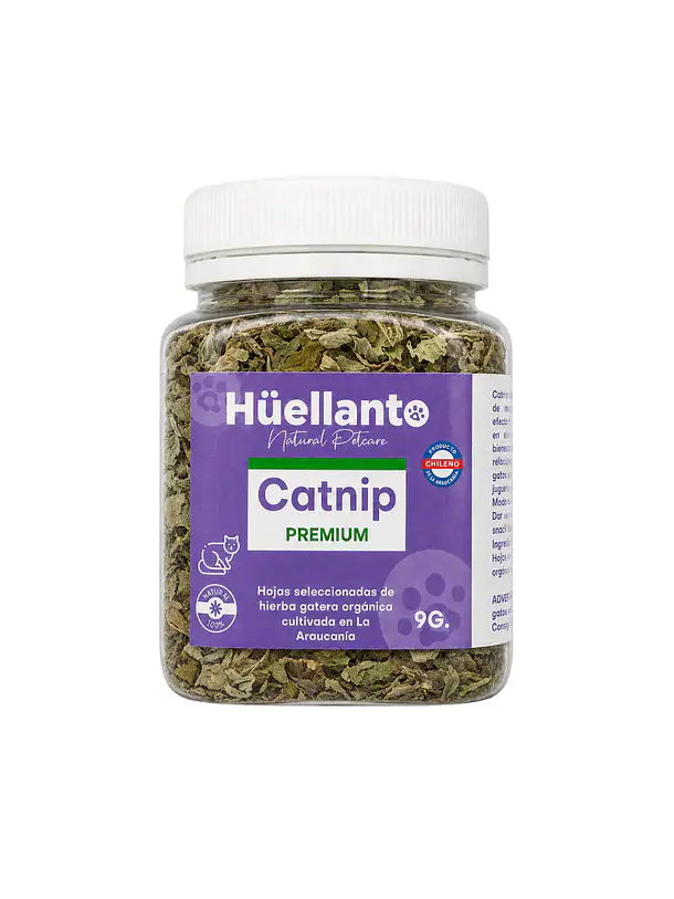 Huellanto Catnip Premium en Frasco 9g 1