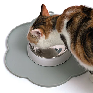 Catit Alfombra Gris Para Fuentes y Platos