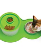 Catit Alfombra Protectora Verde con Plato - Miniatura 1