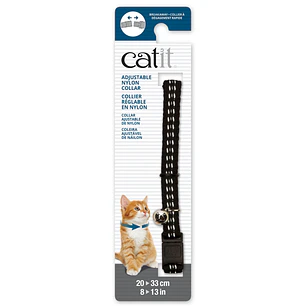 Catit Collar Reflectante Negro