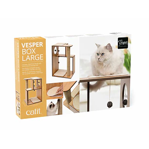 Catit Vesper Box Large Nogal Rascador