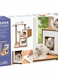 Catit Vesper Furniture V Double Nogal Rascador - Miniatura 1