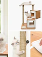Catit Vesper Furniture V Double Nogal Rascador - Miniatura 2