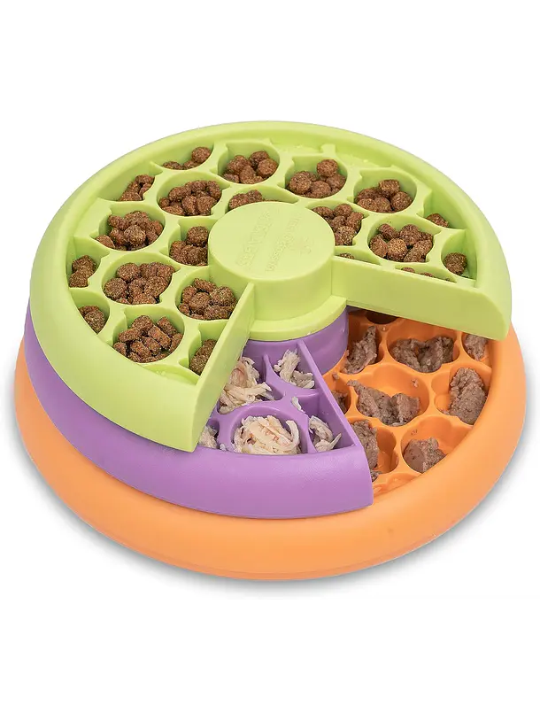 Nina Ottoson CatstagesLickin Layers Comedero Puzzle 1