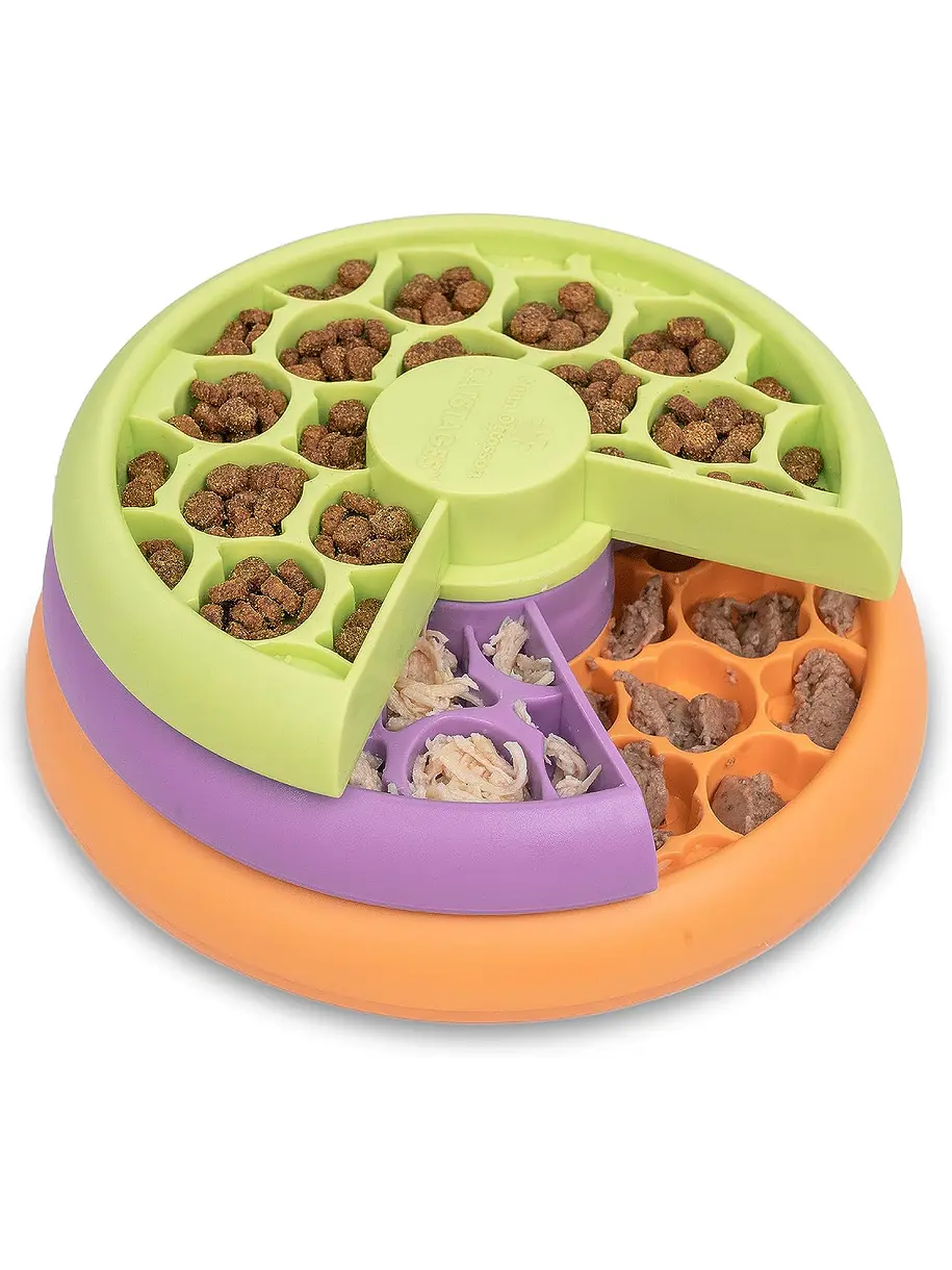 Nina Ottoson CatstagesLickin Layers Comedero Puzzle 1