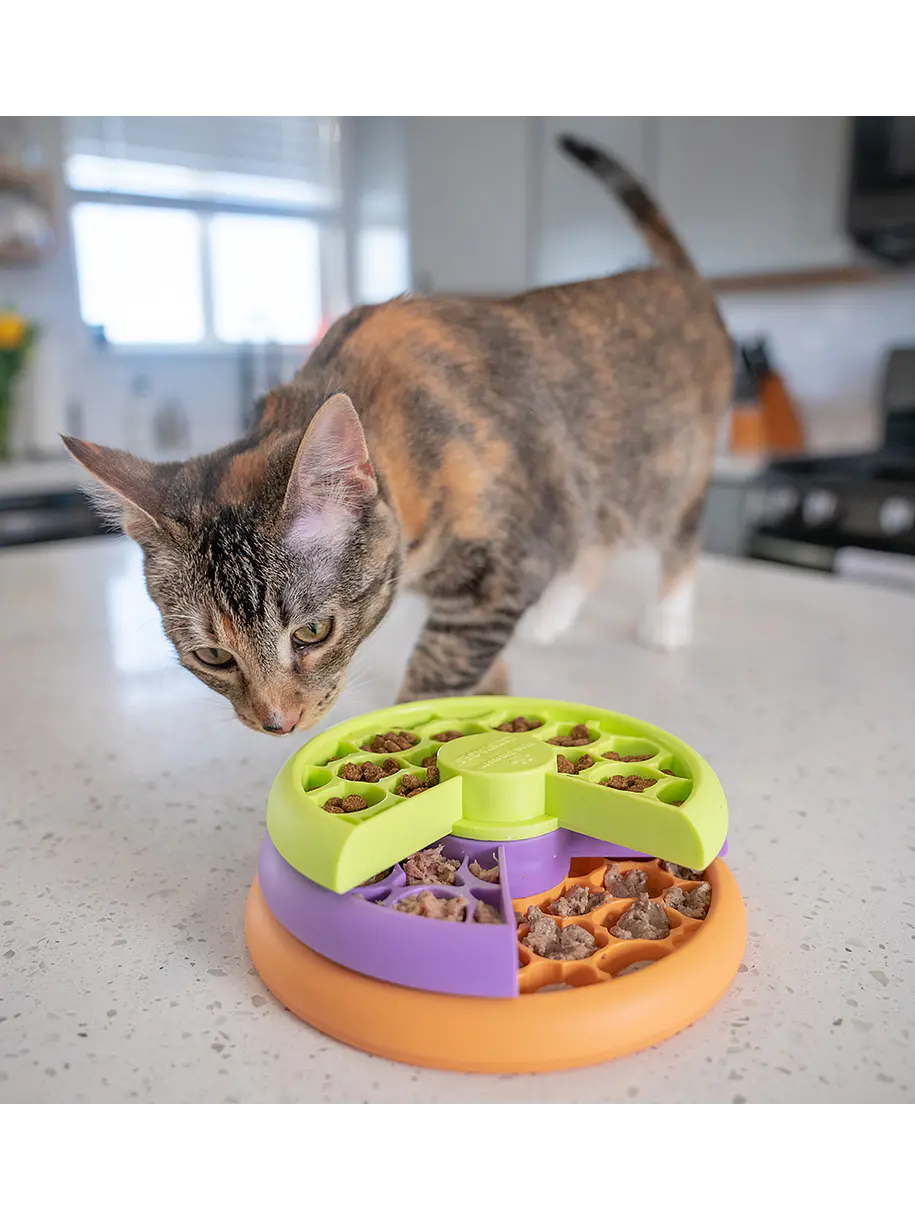 Nina Ottoson CatstagesLickin Layers Comedero Puzzle 4