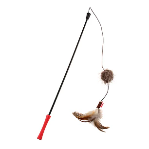 Gigwi Feather Teaser Varilla Pelota con Plumas