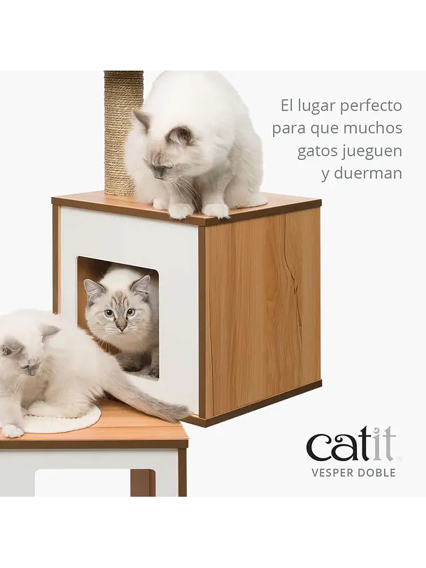 Catit Vesper Double Nogal Rascador 3