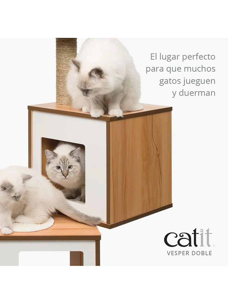 Catit Vesper Double Nogal Rascador 3