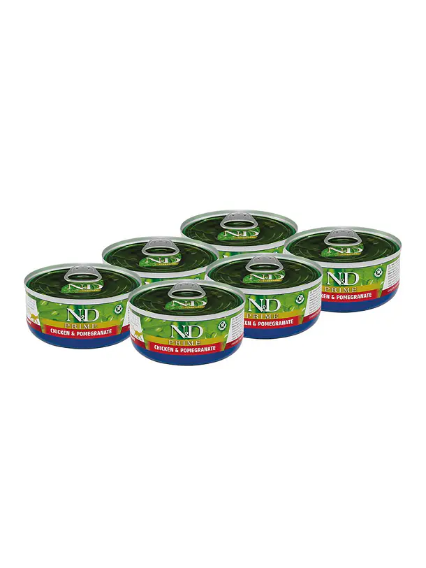 N&D Lata Gatos Pack Variedades 6u 2