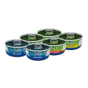 N&D Lata Gatos Pack Variedades 6u