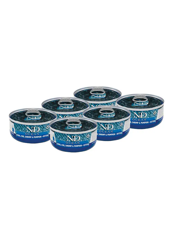 N&D Lata Gatos Pack Variedades 6u 6