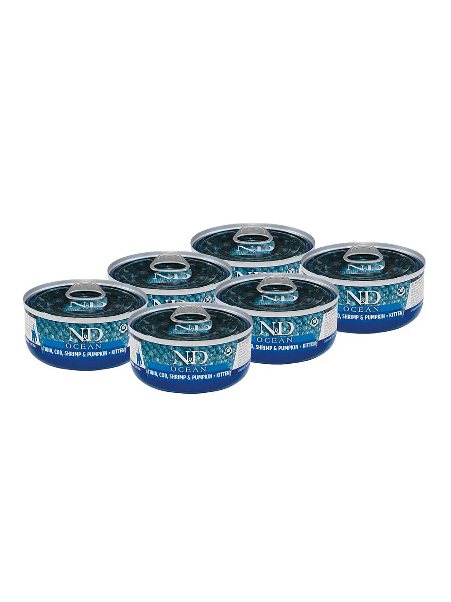 N&D Lata Gatos Pack Variedades 6u 6