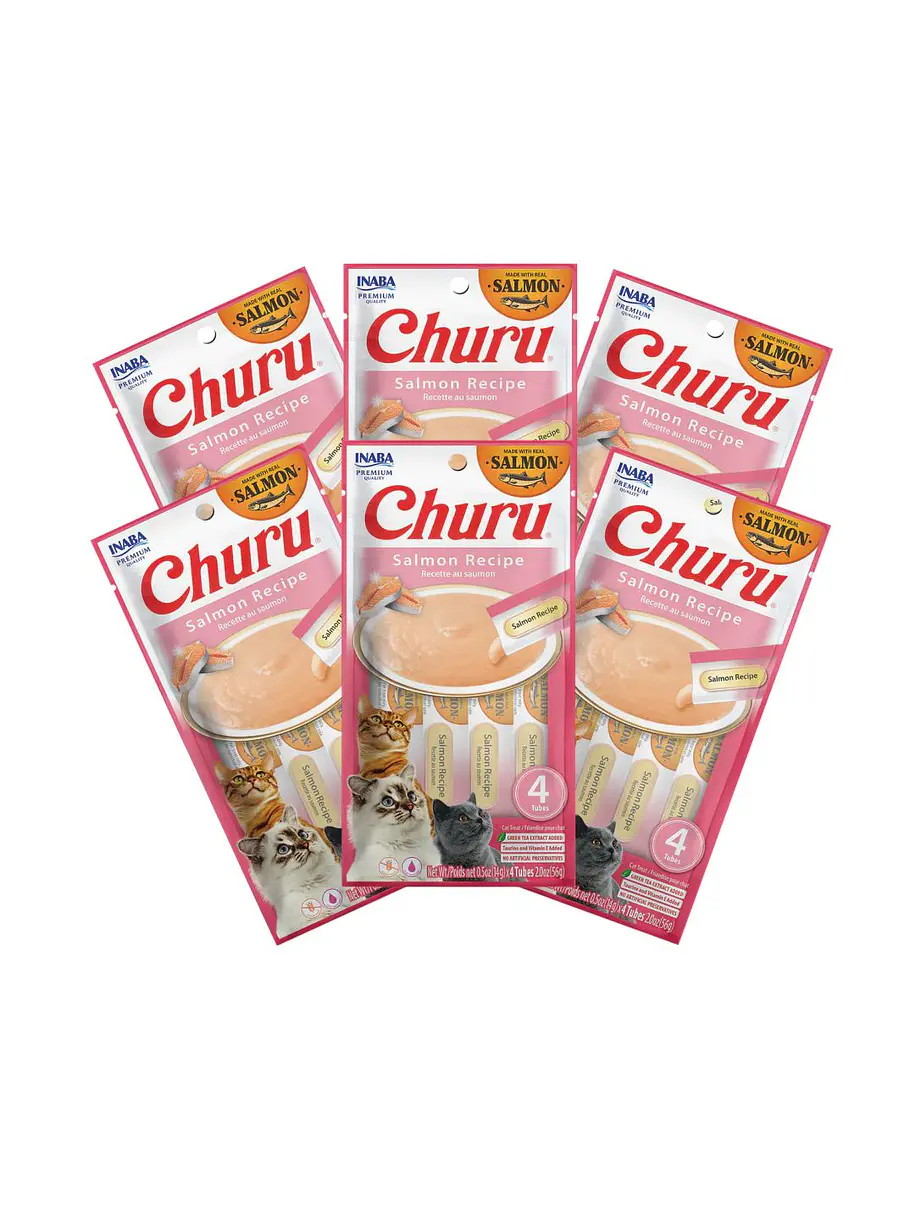 Churu Salmón Pack 6 Unidades 24 Tubos 1