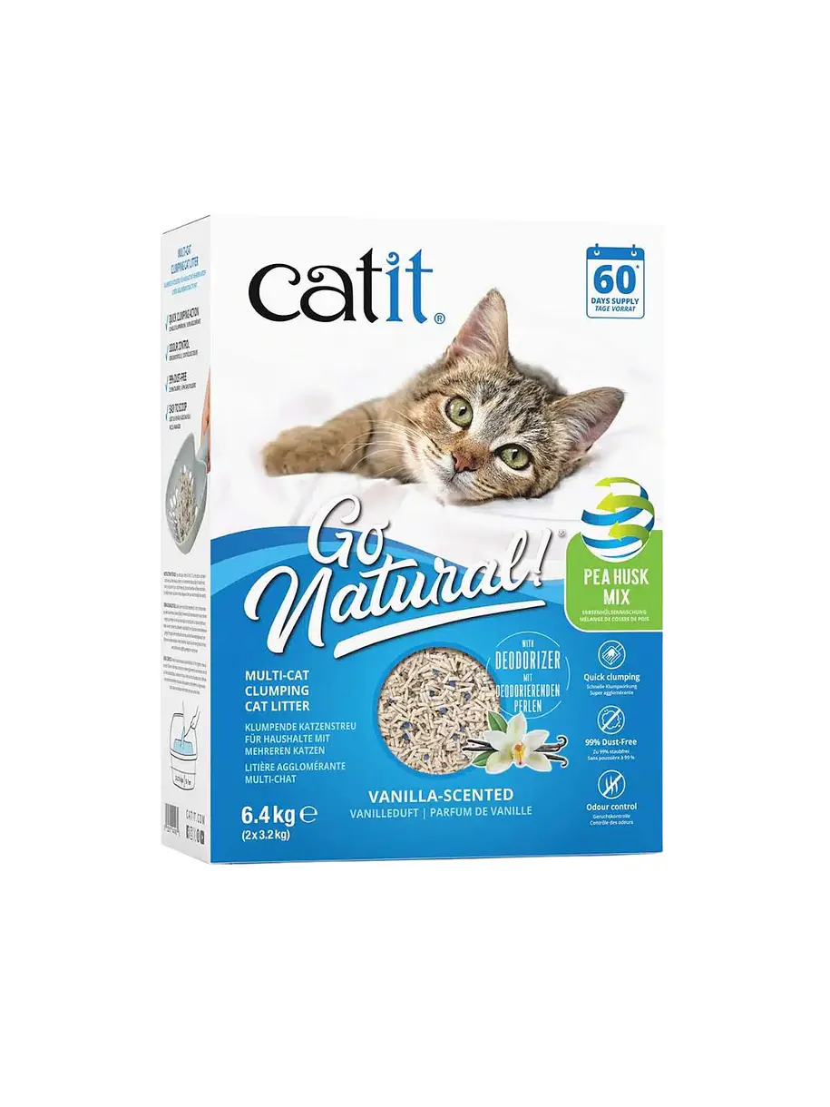 Catit Go Multicat Arena Natural Biodegradable 6.4Kg 1