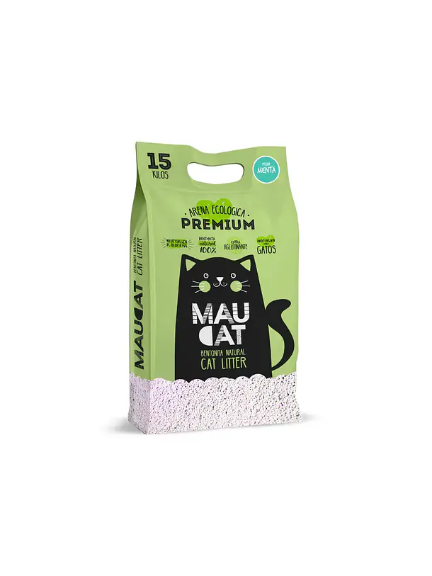 MauCat Arena Premium Menta 15Kg (Ex Pipicat) 1