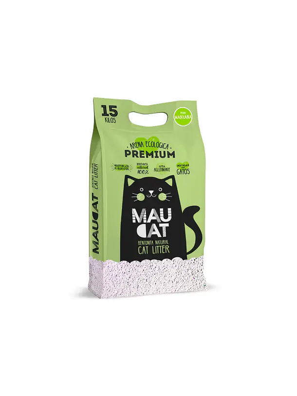 MauCat Arena Premium Manzana 15Kg (Ex Pipicat) 1