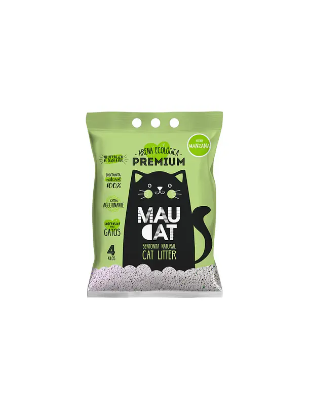 MauCat Arena Premium Manzana 4Kg (Ex Pipicat) 1