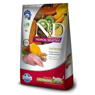 N&D Tropical Pollo Gato Castrado 7 KG