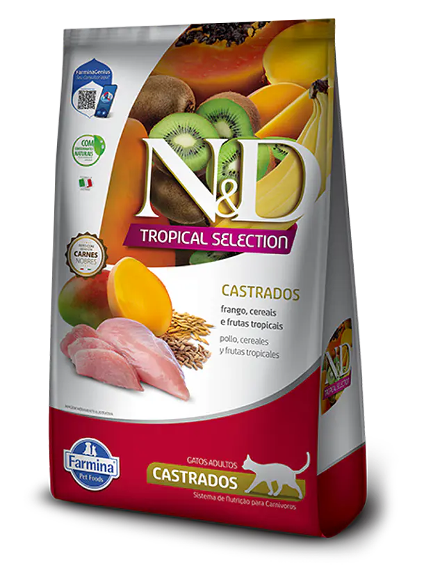 N&D Tropical Pollo Gato Castrado 7 KG 1