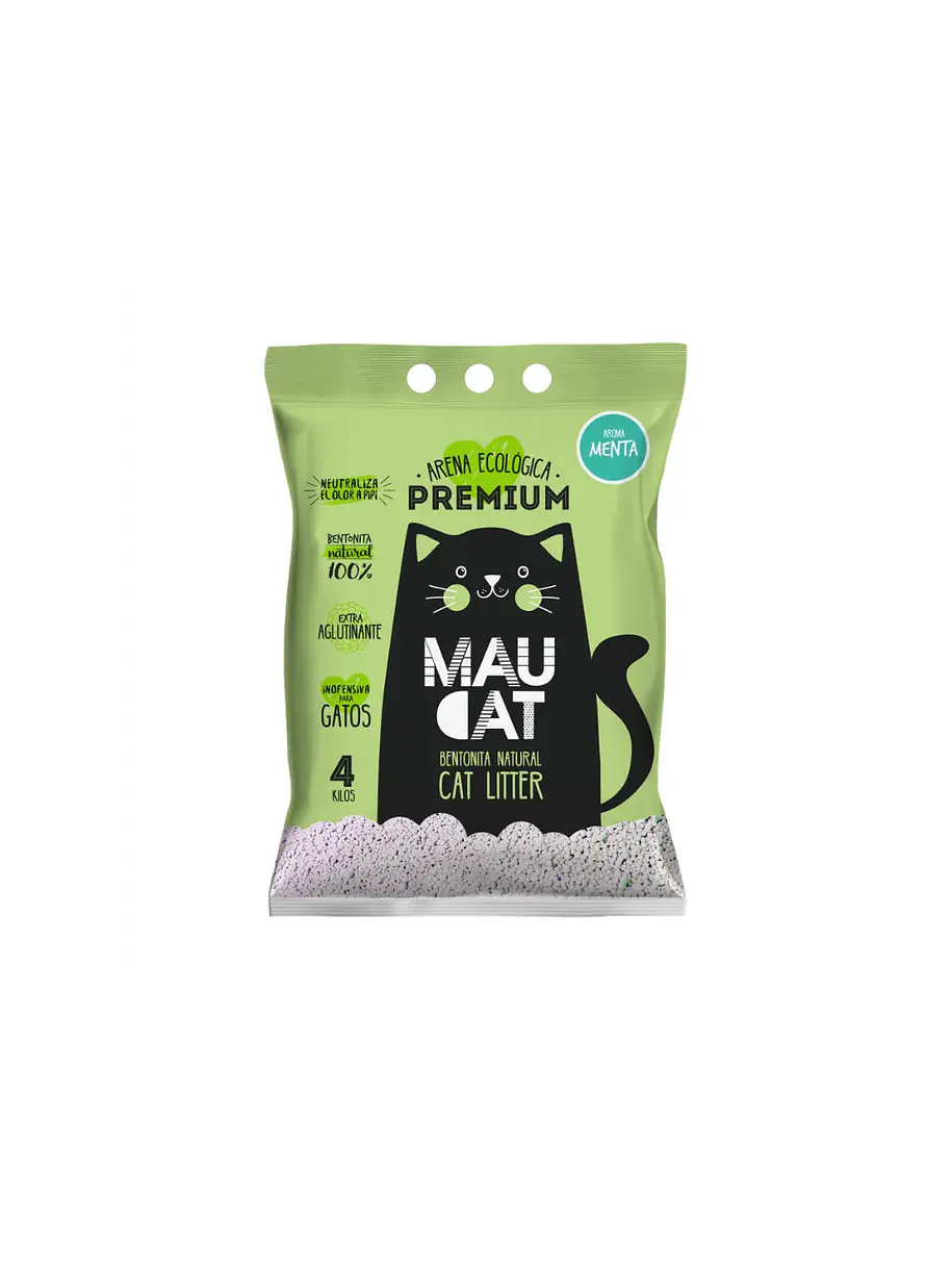 MauCat Arena Premium Menta 4Kg (Ex Pipicat) 1