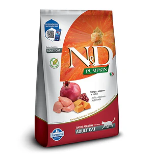 N&D Pumpkin Pollo Calabaza y Granada Gato 7,5KG