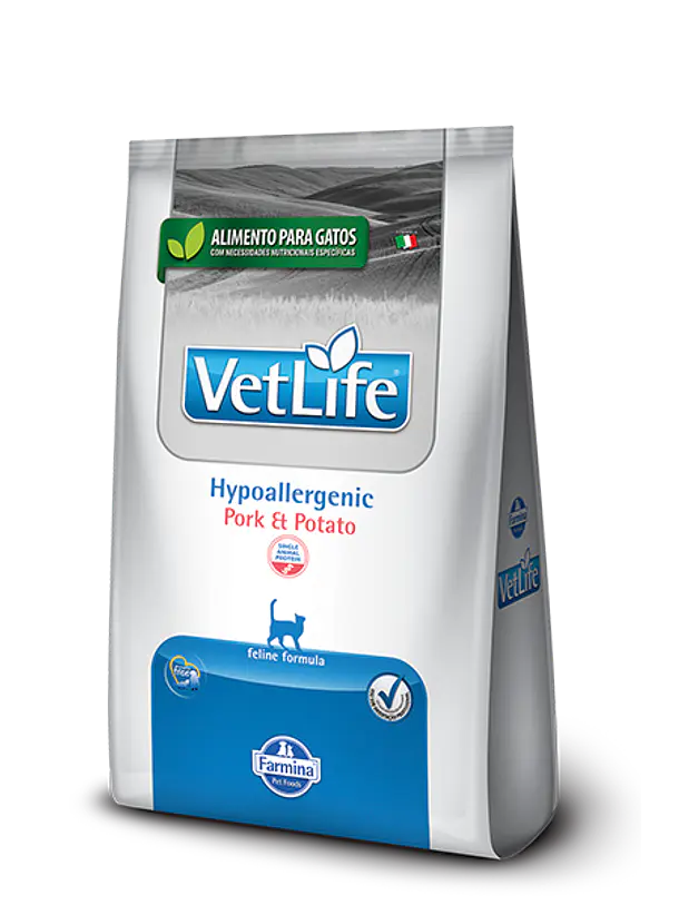 Vetlife Gato Hipoalergenic Cerdo y Patata 2KG 1