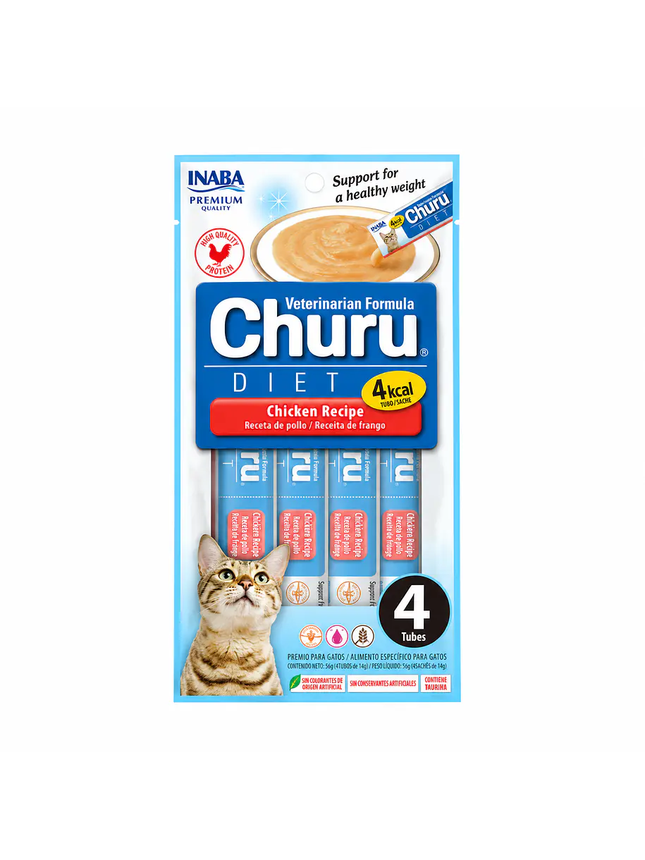 Churu Diet Pollo 4u 1