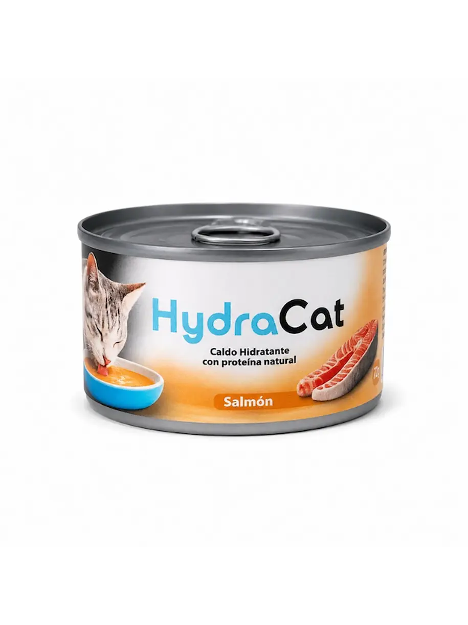Pura Natura Lata Hydra Cat Salmón 75g 1