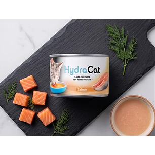 Pura Natura Lata Hydra Cat Salmón 75g
