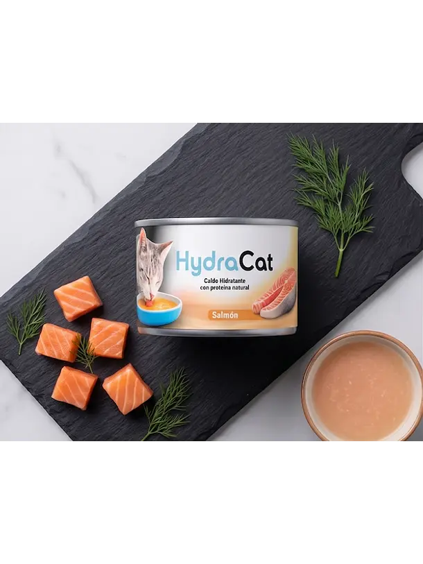 Pura Natura Lata Hydra Cat Salmón 75g 2