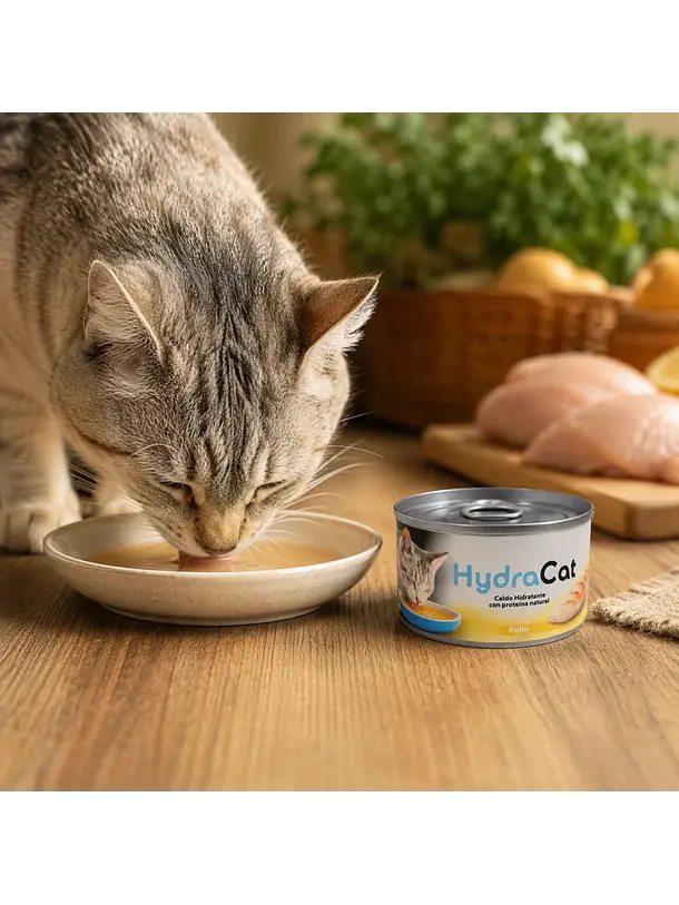 Pura Natura Lata Hydra Cat Pollo 75g 2