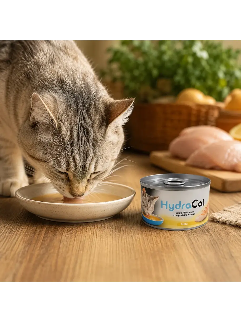 Pura Natura Lata Hydra Cat Pollo 75g 2