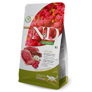 N&D Quinoa Pato Urinary Gato 7,5KG
