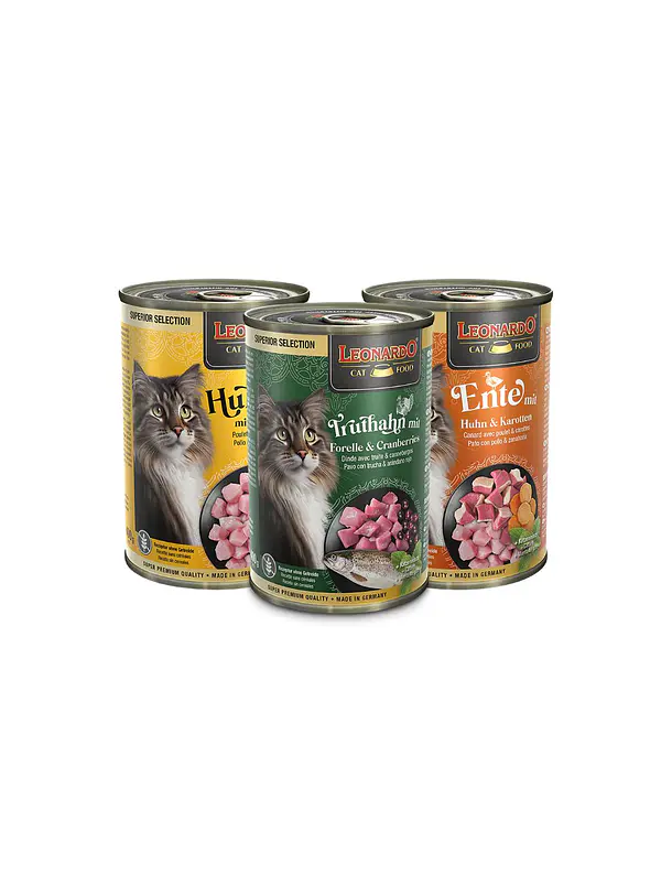 Leonardo Superior Selection Pack 3 Latas 400g Variedades 1