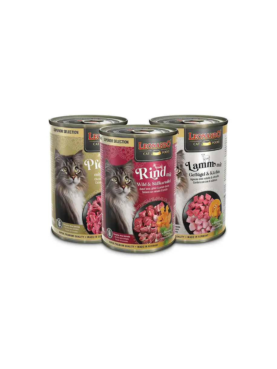 Leonardo Superior Selection Pack 3 Latas 400g Variedades 2
